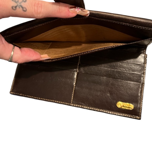 Authentic FENDI Zucca Long Wallet Zucca *PRISTINE CONDITION* - Picture 7 of 12
